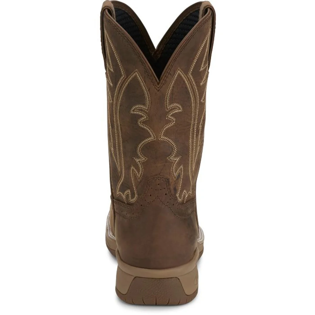 Justin Men's Nitread 11" Waterproof Cowboy Boots - Image 5