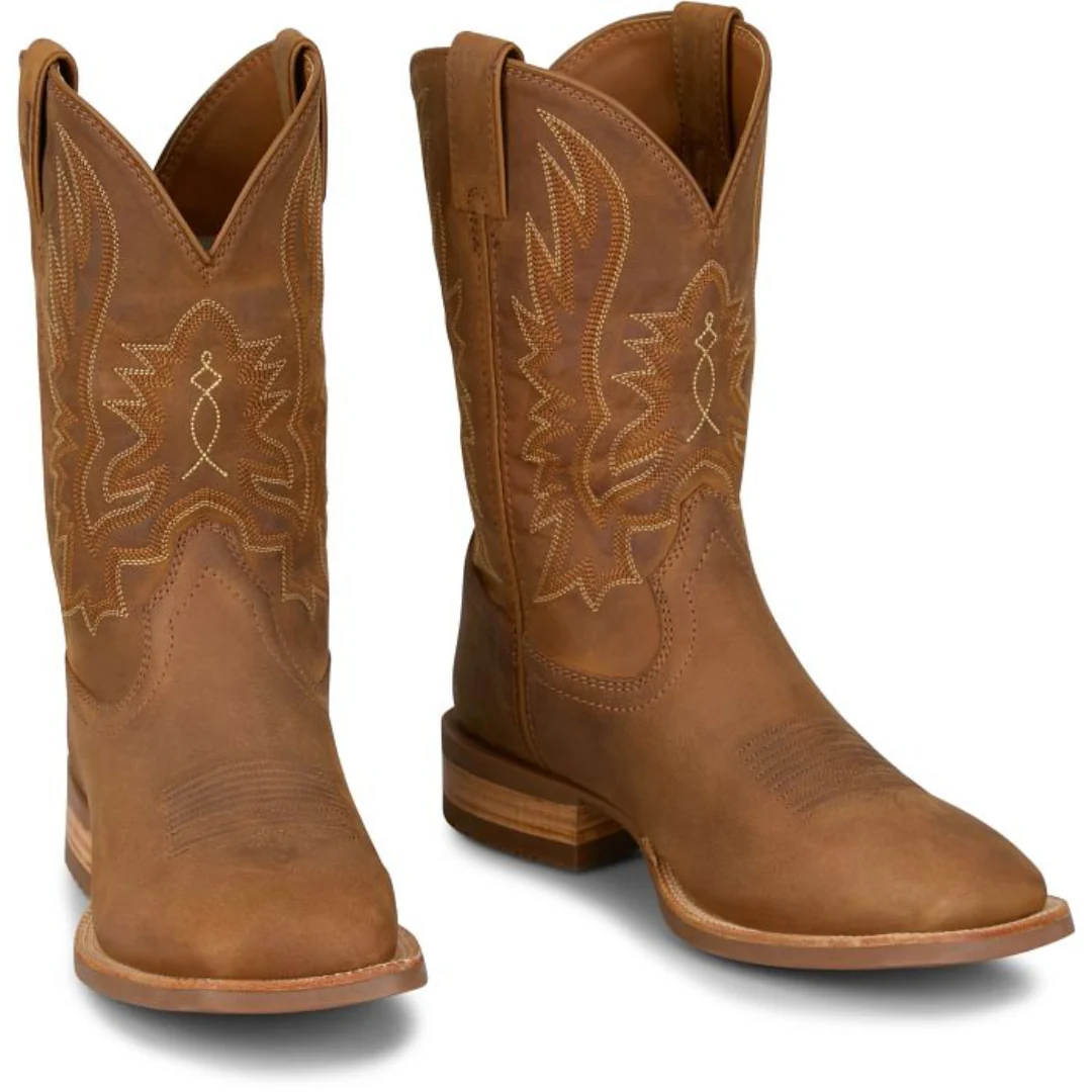 Justin Men's Rustle 11" Western Boots - Image 6