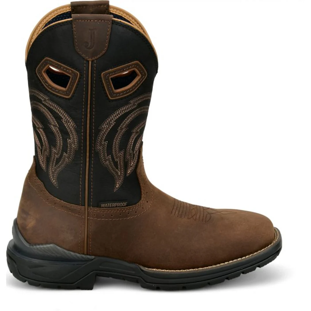 Justin Men's Slickline 11" Nano Comp Waterproof Boots - Image 3
