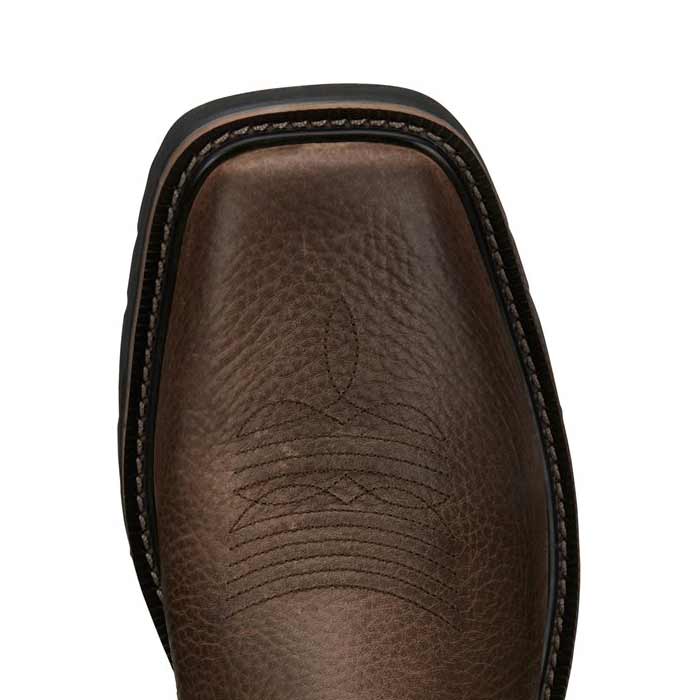 Justin Stampede Men's Driller Copper Cowboy Boots - Image 5