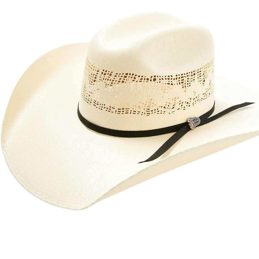 Justin Unisex 20X Wesley Straw Cowboy Hat