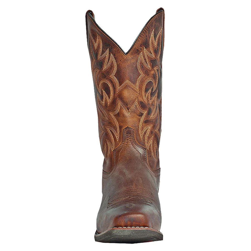 Laredo Men's Breakout Square Toe Cowboy Boots - Image 4