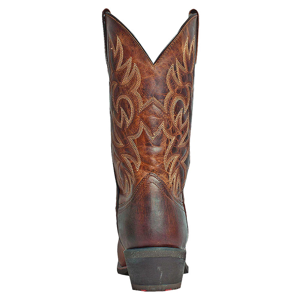 Laredo Men's Breakout Square Toe Cowboy Boots - Image 5