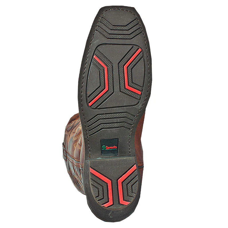 Laredo Men's Breakout Square Toe Cowboy Boots - Image 6