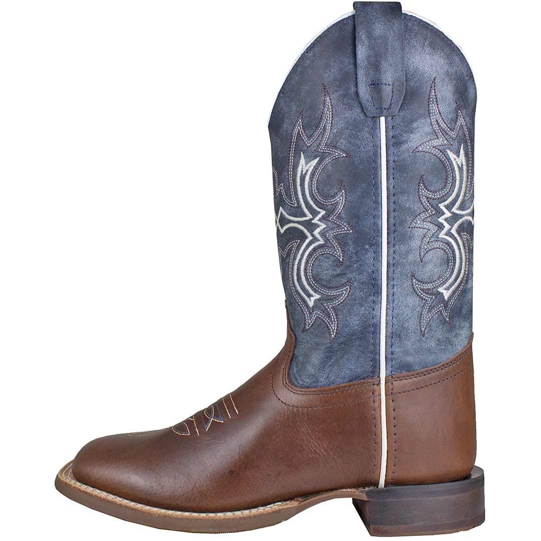 Old West Boys' Square Toe Cowboy Boots - Image 3