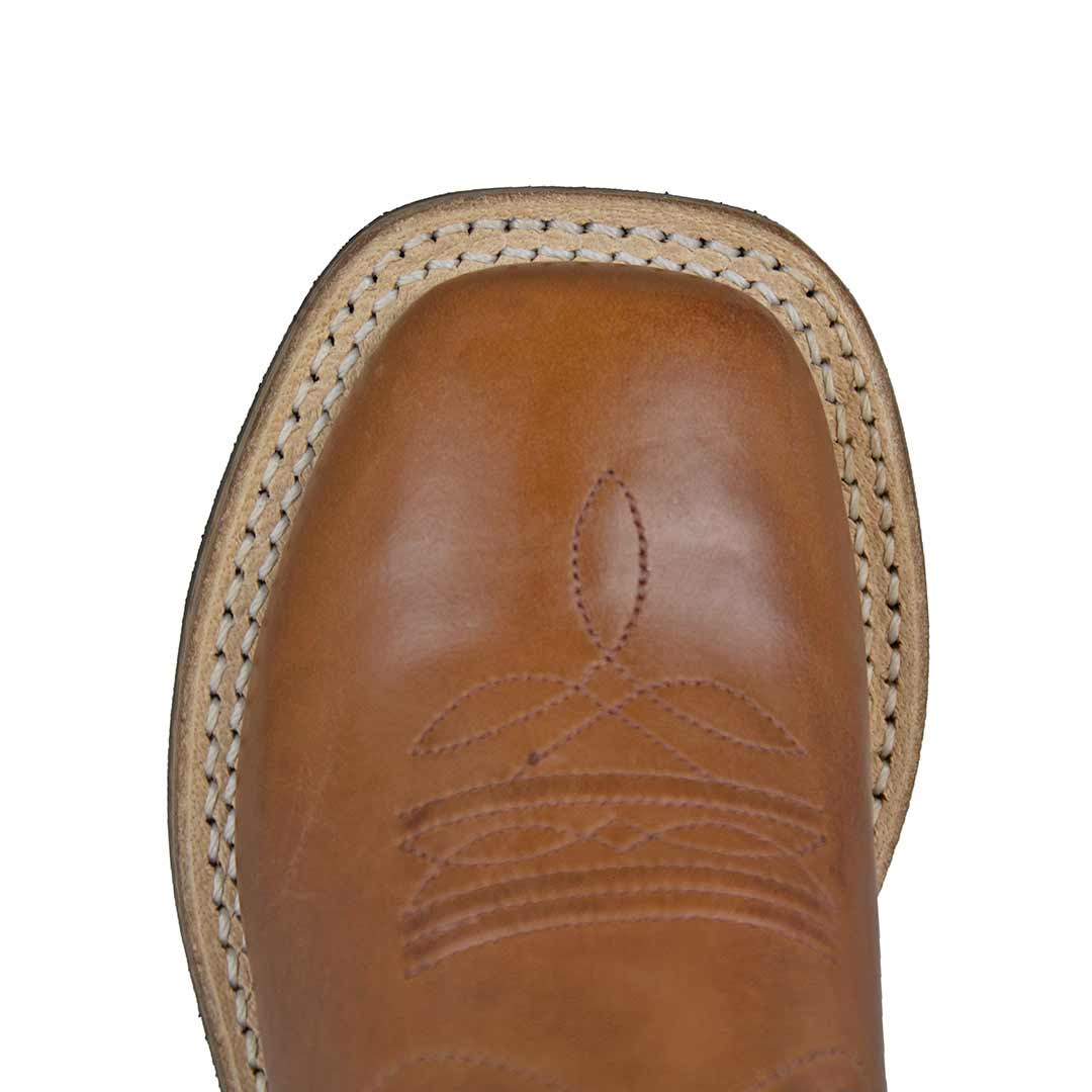 Old West Girls' Square Toe Cowgirl Boots - Image 6