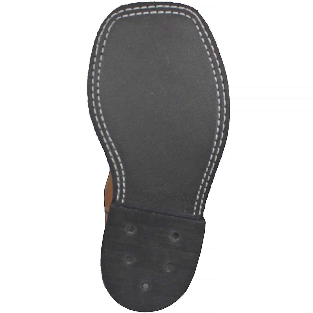 Old West Girls' Square Toe Cowgirl Boots - Image 7
