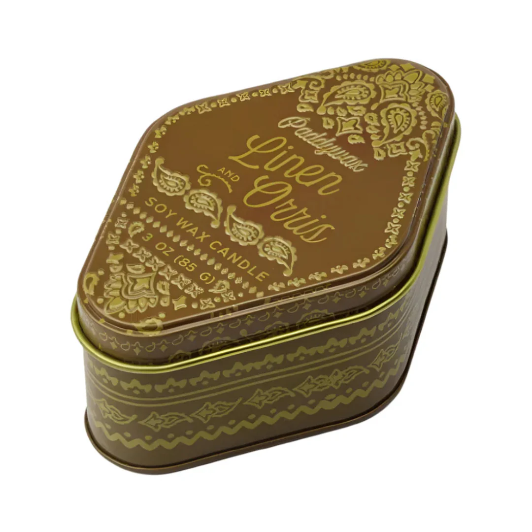 Paddywax Linen & Orris Soy Wax Candle