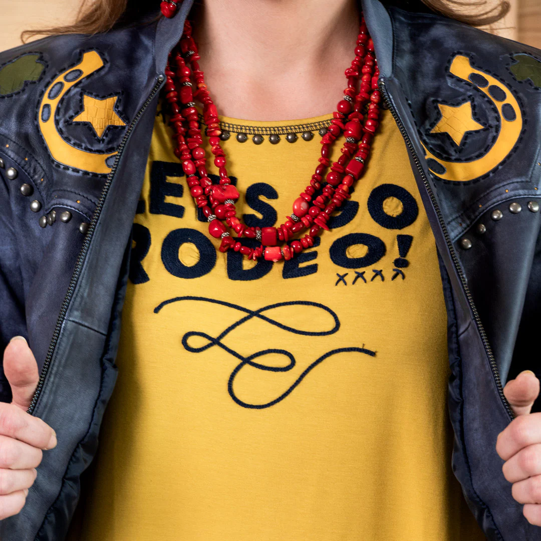 Paige Wallace 3 Strand Bead Necklace - Image 3