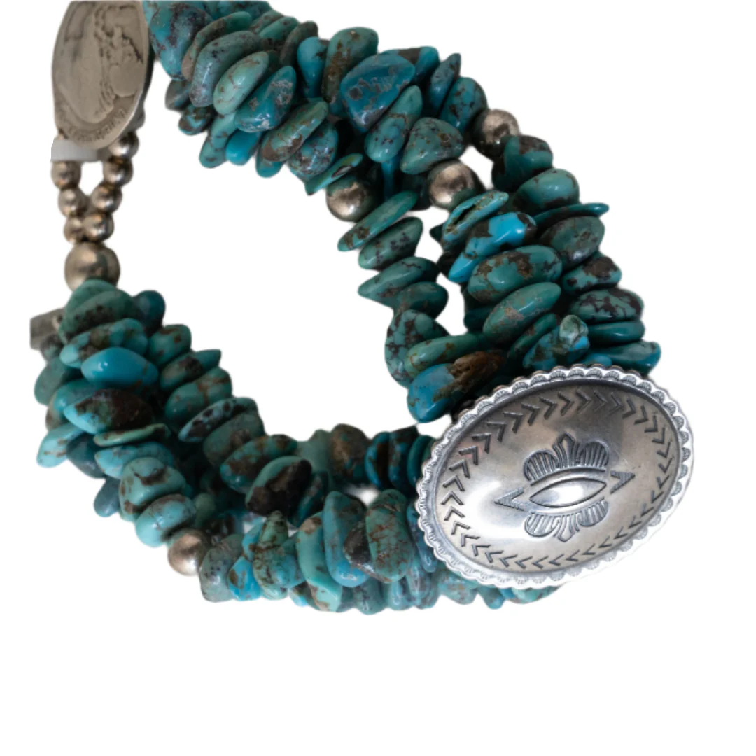 Paige Wallace 4 Strand Concho Bracelet - Image 2