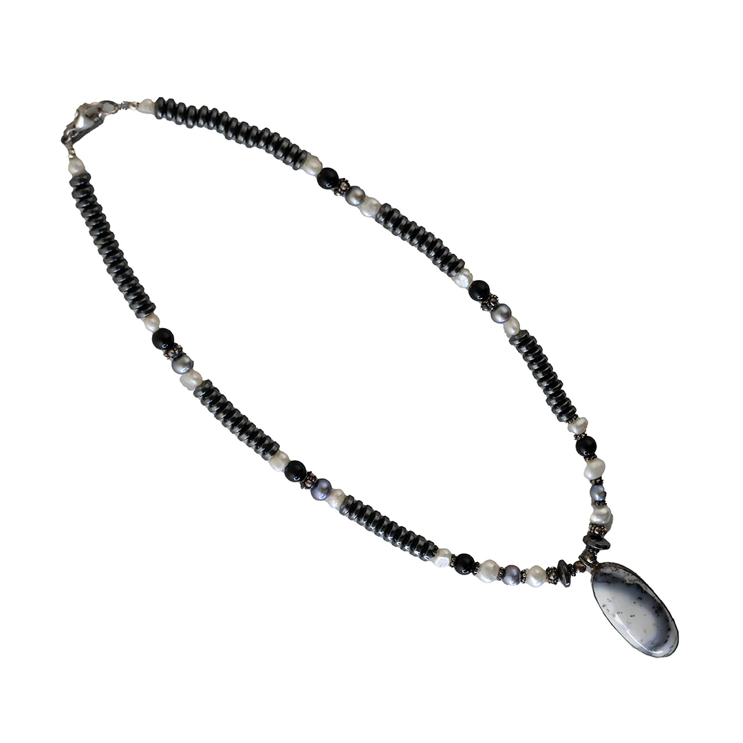 Paige Wallace Pearl Necklace - Image 2