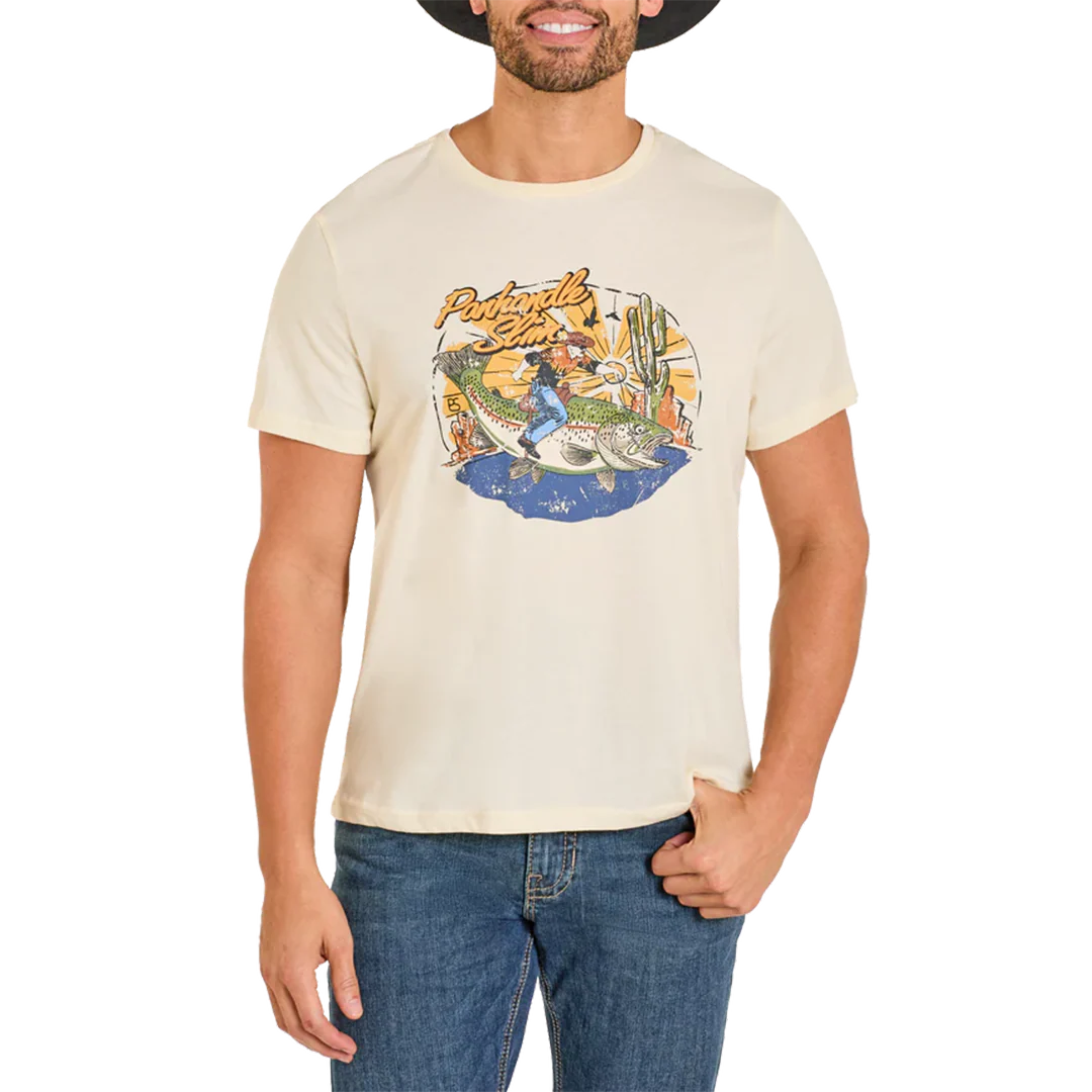 Panhandle Slim Unisex Vintage Fish Graphic T-Shirt