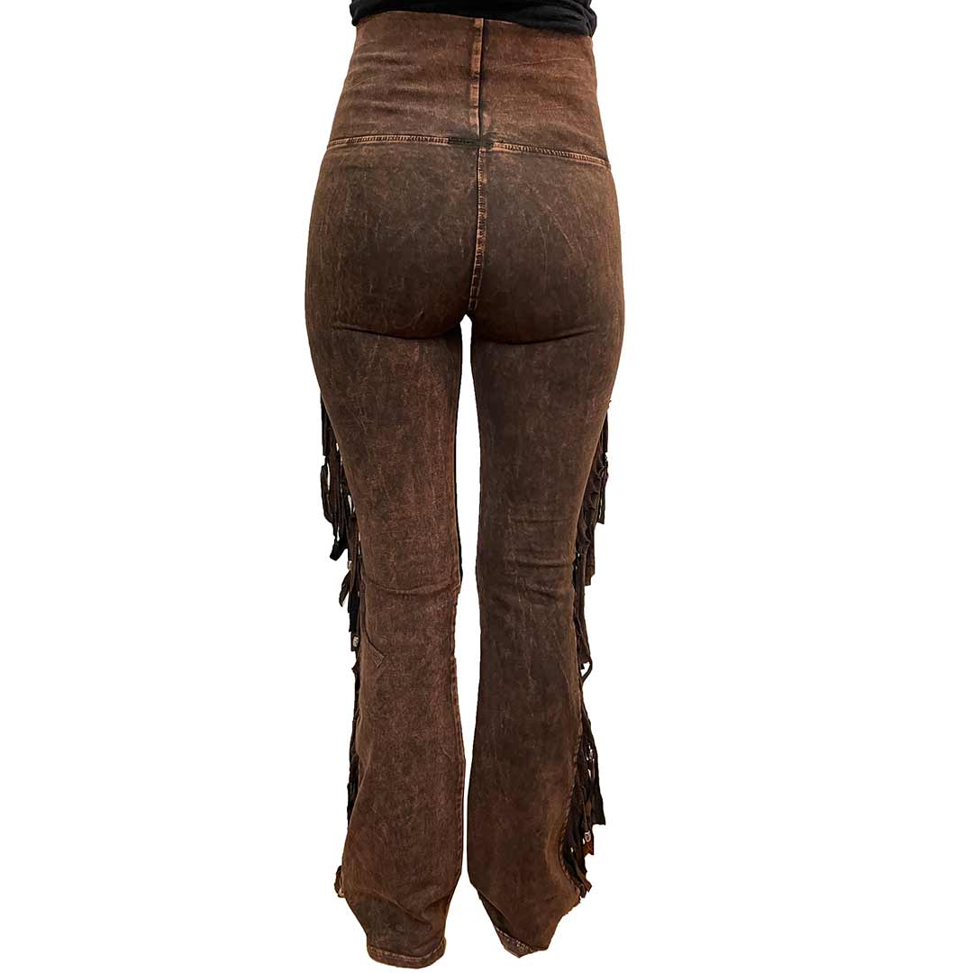 Pat Dahnke Women's Fringe and Feather Pants - Image 2