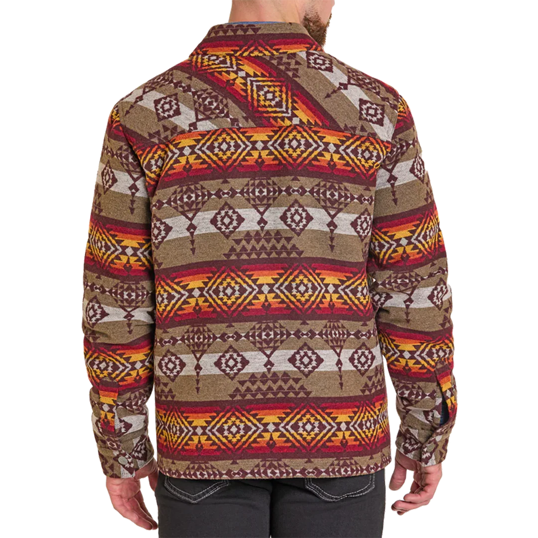 Powder River Outfitters Men's Laredo Aztec Jacquard Jacket - Image 2