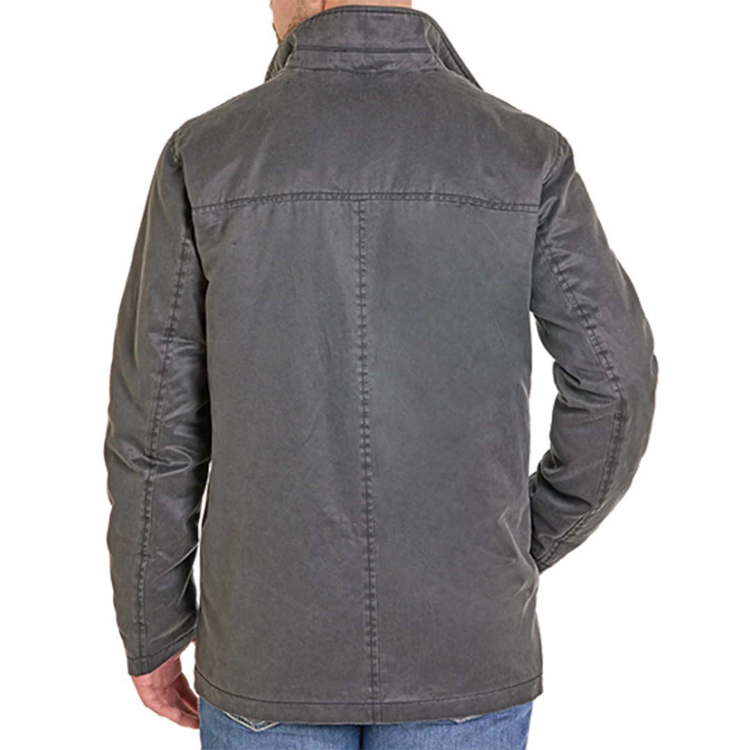 Powder River Outfitters Men's Oil Skin Coat - Image 3
