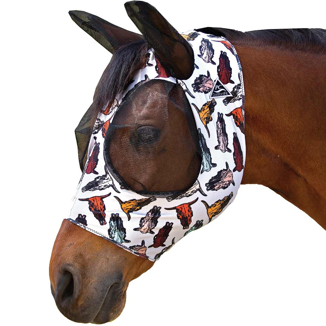 Professional's Choice Limited Edition Print Comfort Fit Fly Mask - Image 3