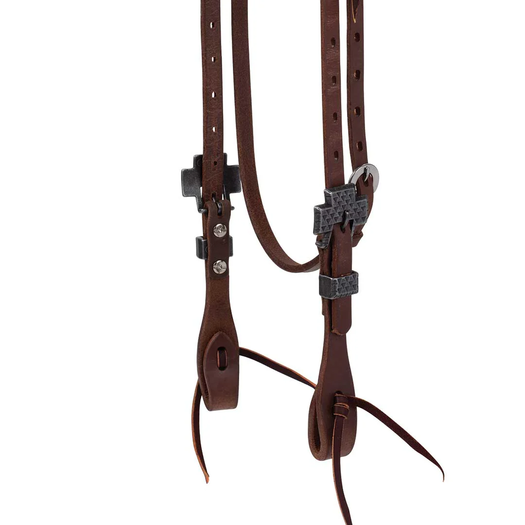 ProTack Headstall with Rasp Accent Hardware - Image 2