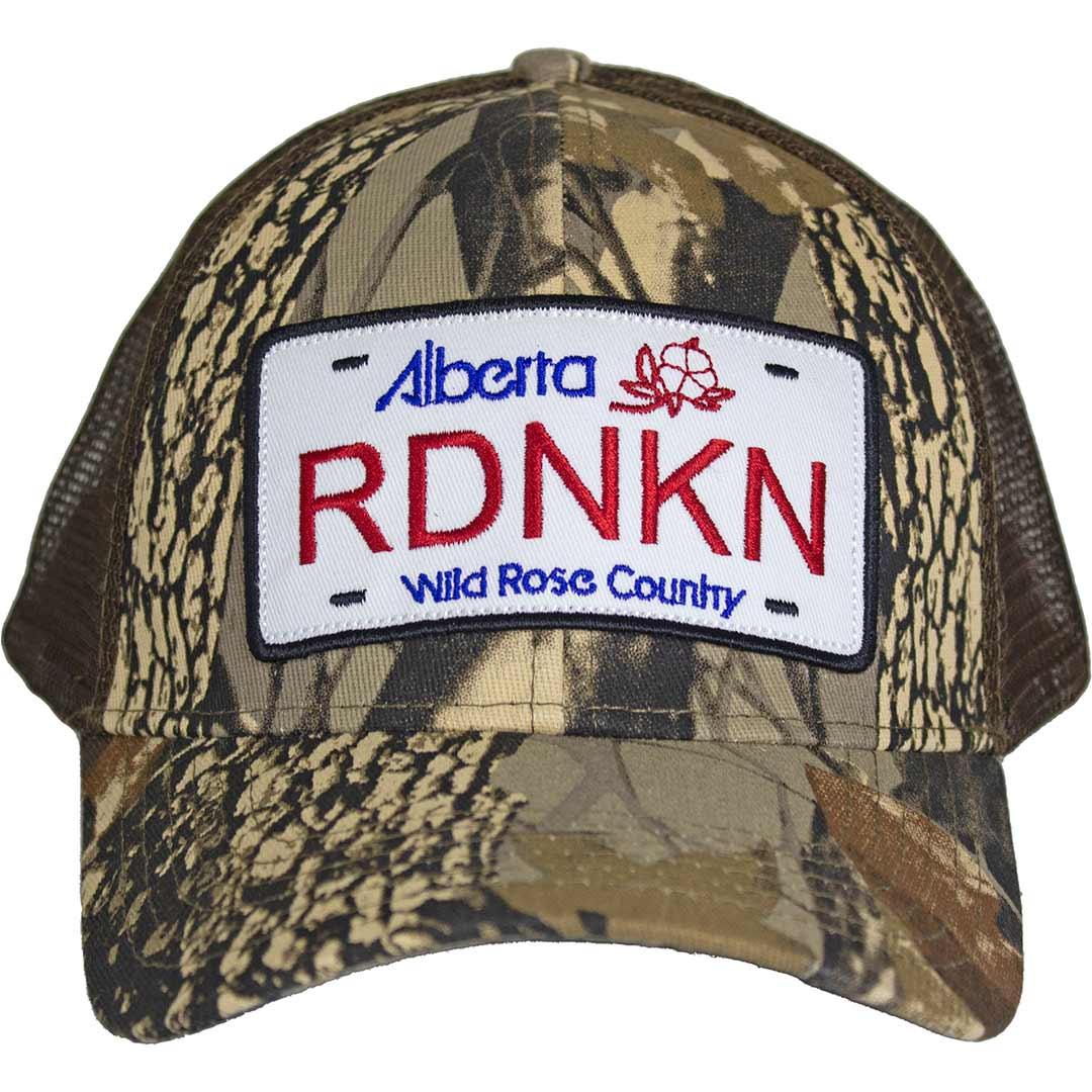 Rdnkn' Men's Alberta RDNKN Camo Snap Back Trucker Cap - Image 2