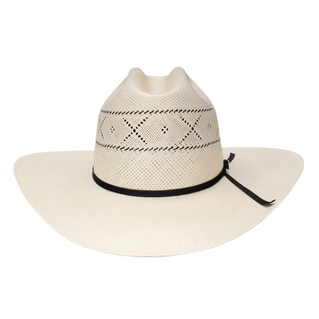 Resistol Wright Western Straw Cowboy Hat - Image 3