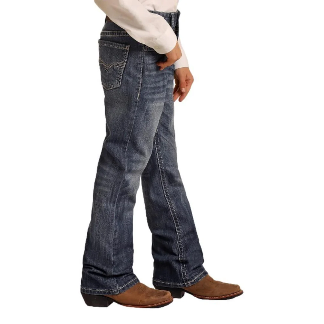 Rock & Roll Denim Boys' Bootcut Jeans - Image 3