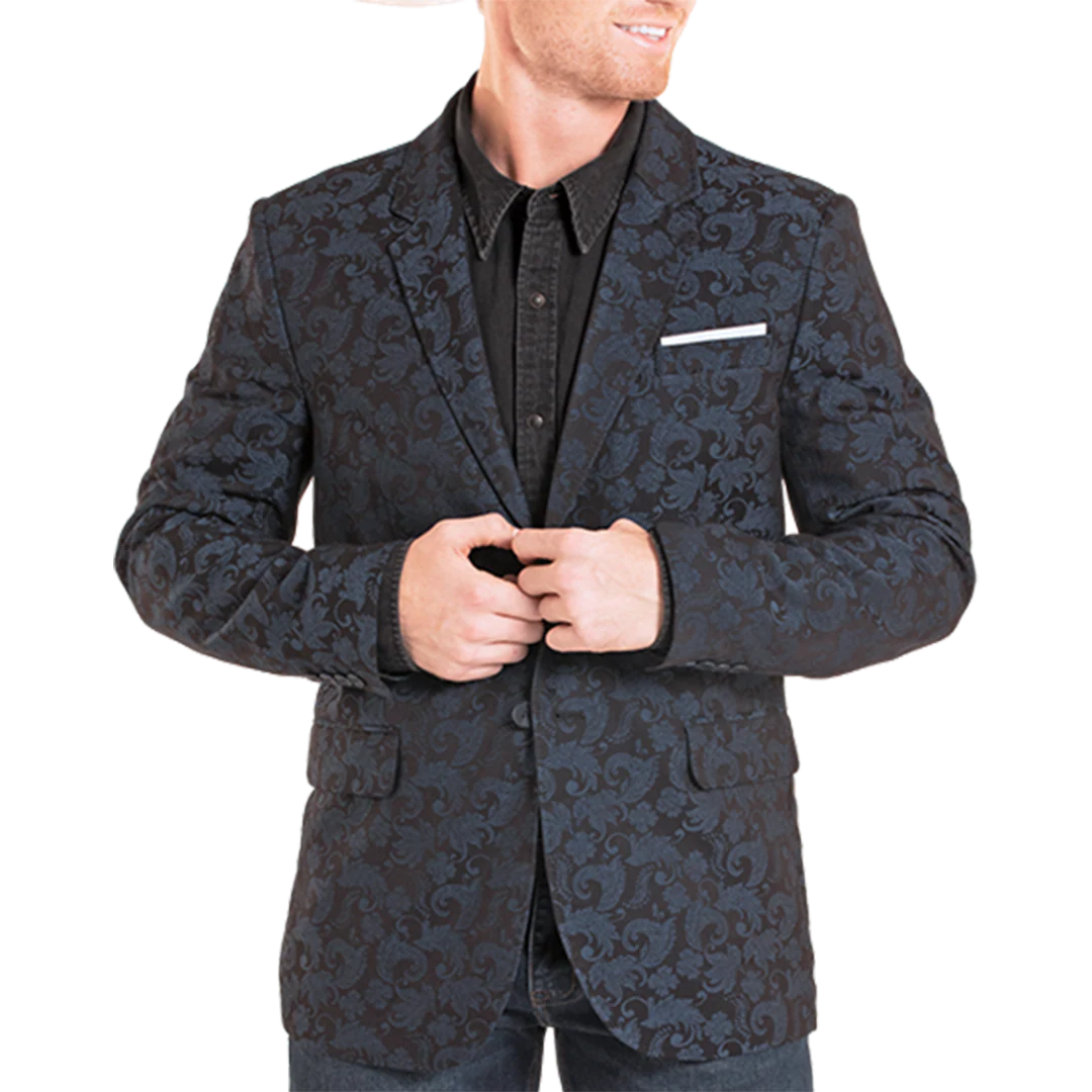 Rock & Roll Denim Men's Paisley Sport Coat