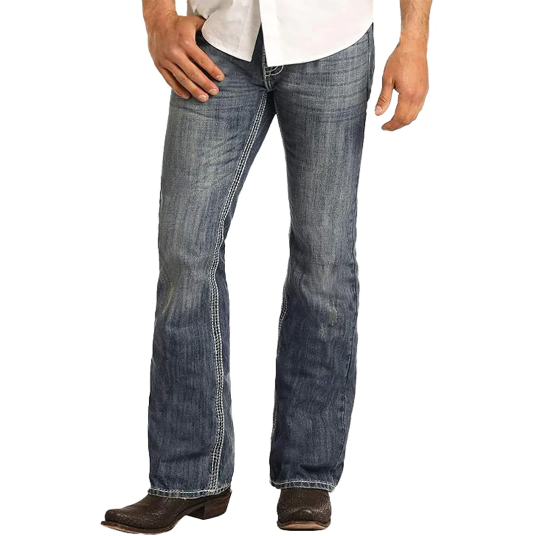 Rock & Roll Denim Men's Pistol Bootcut Jeans - Image 2