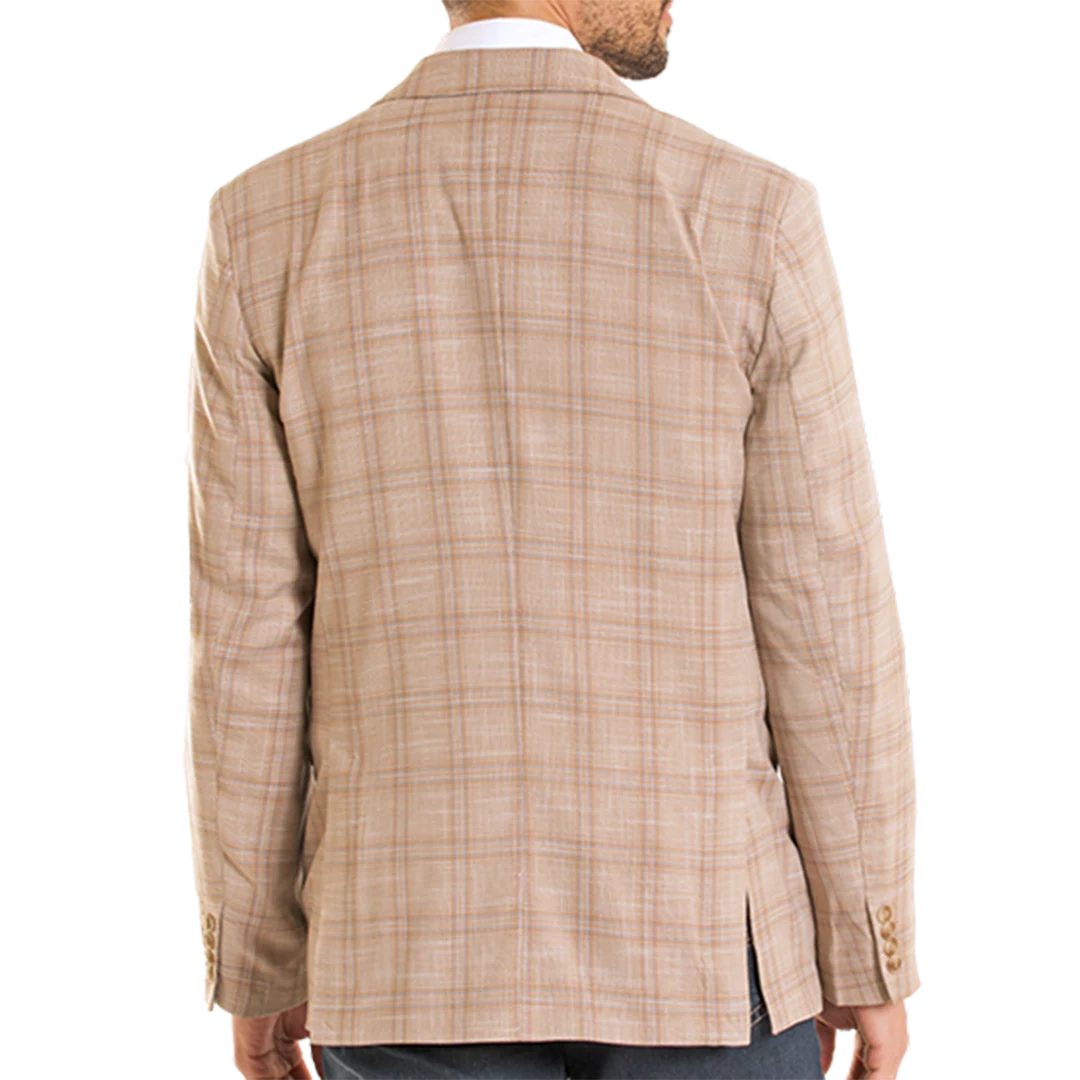 Rock & Roll Denim Men's Plaid Sport Coat - Image 2