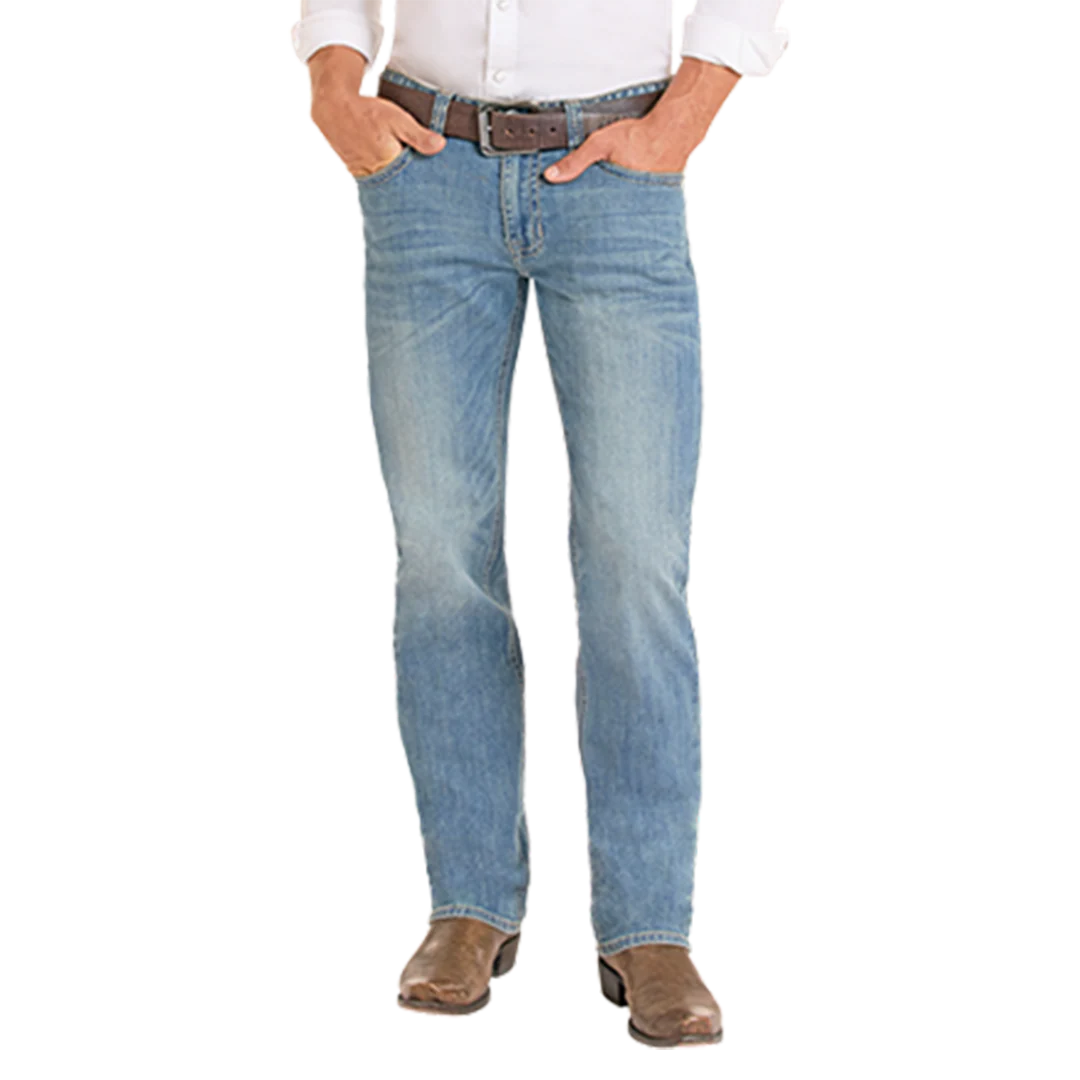 Rock & Roll Denim Men's Revolver Rope Slim Straight Jeans - Image 2