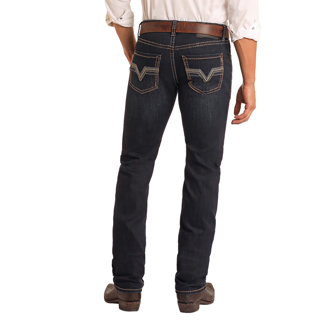 Rock & Roll Denim Men's Rifle Skinny Jeans