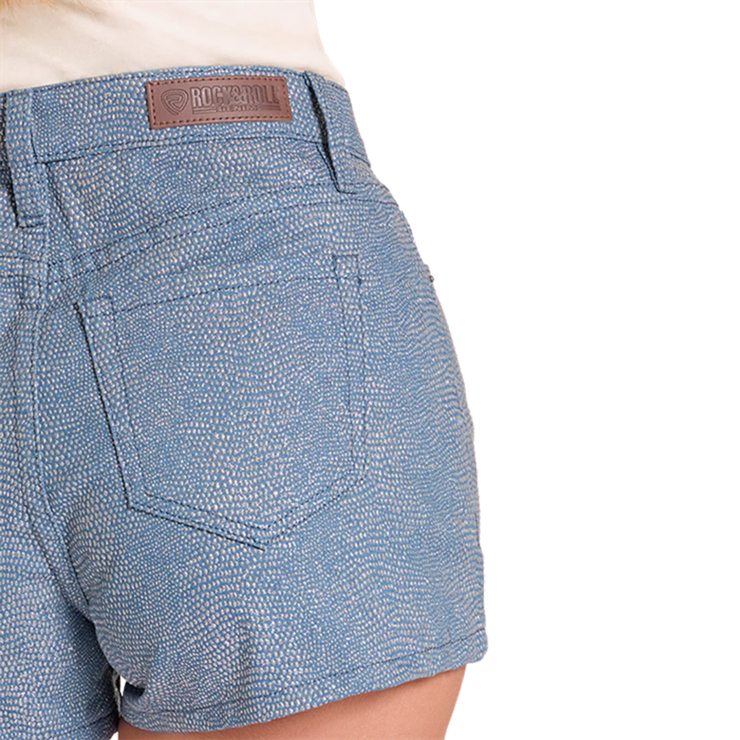 Rock & Roll Denim Women's Shimmer Shorts - Image 3