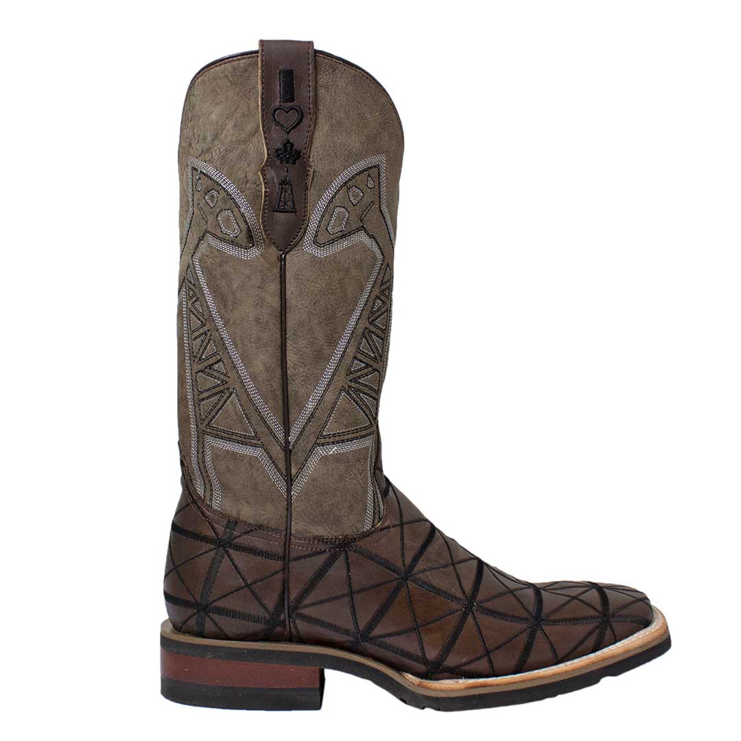 Roper Men's Canadian Oil Cowboy Boots - Image 3