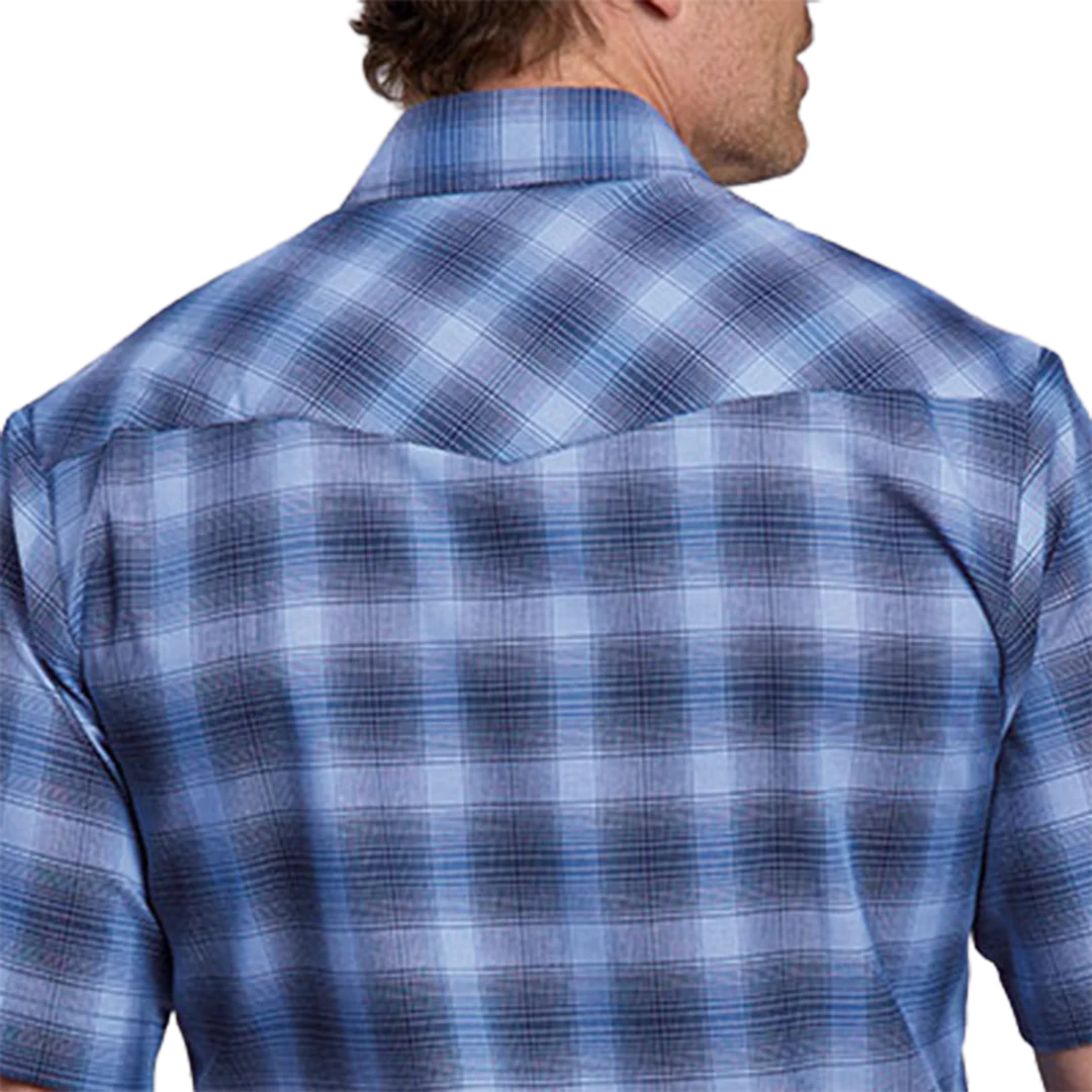 Roper Men's Plaid Short Sleeve Snap Shirt - Image 2