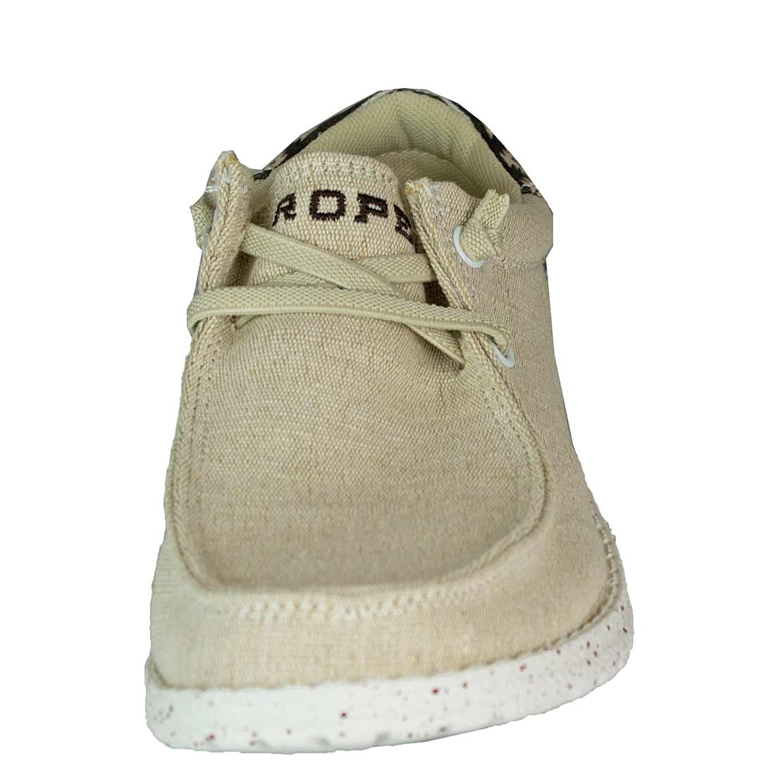 Roper Women's Aztec Accent Canvas Slip-On Shoes - Image 4