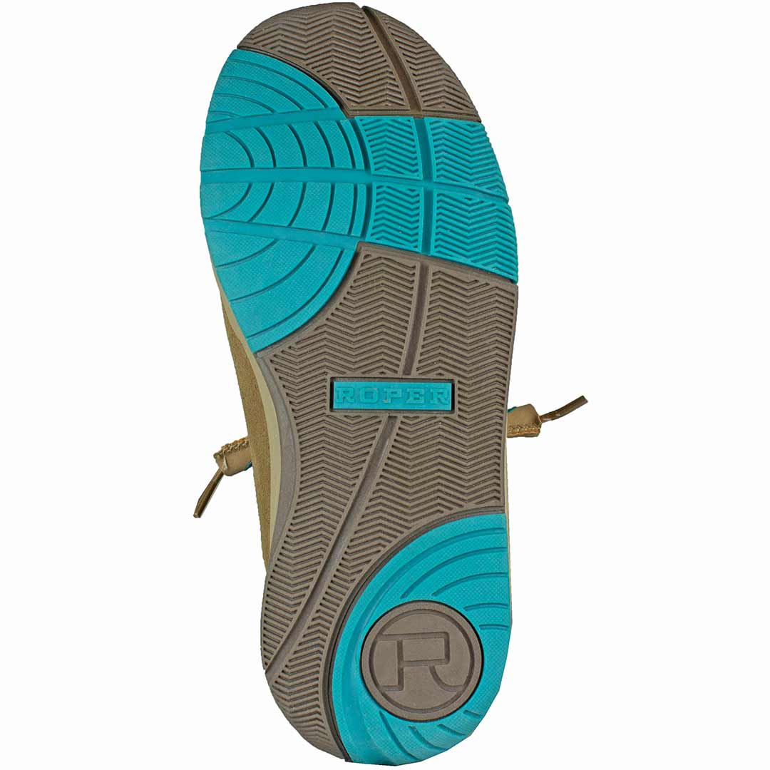 Roper Women's Clearcut Low Chukka Moc Shoes - Image 6