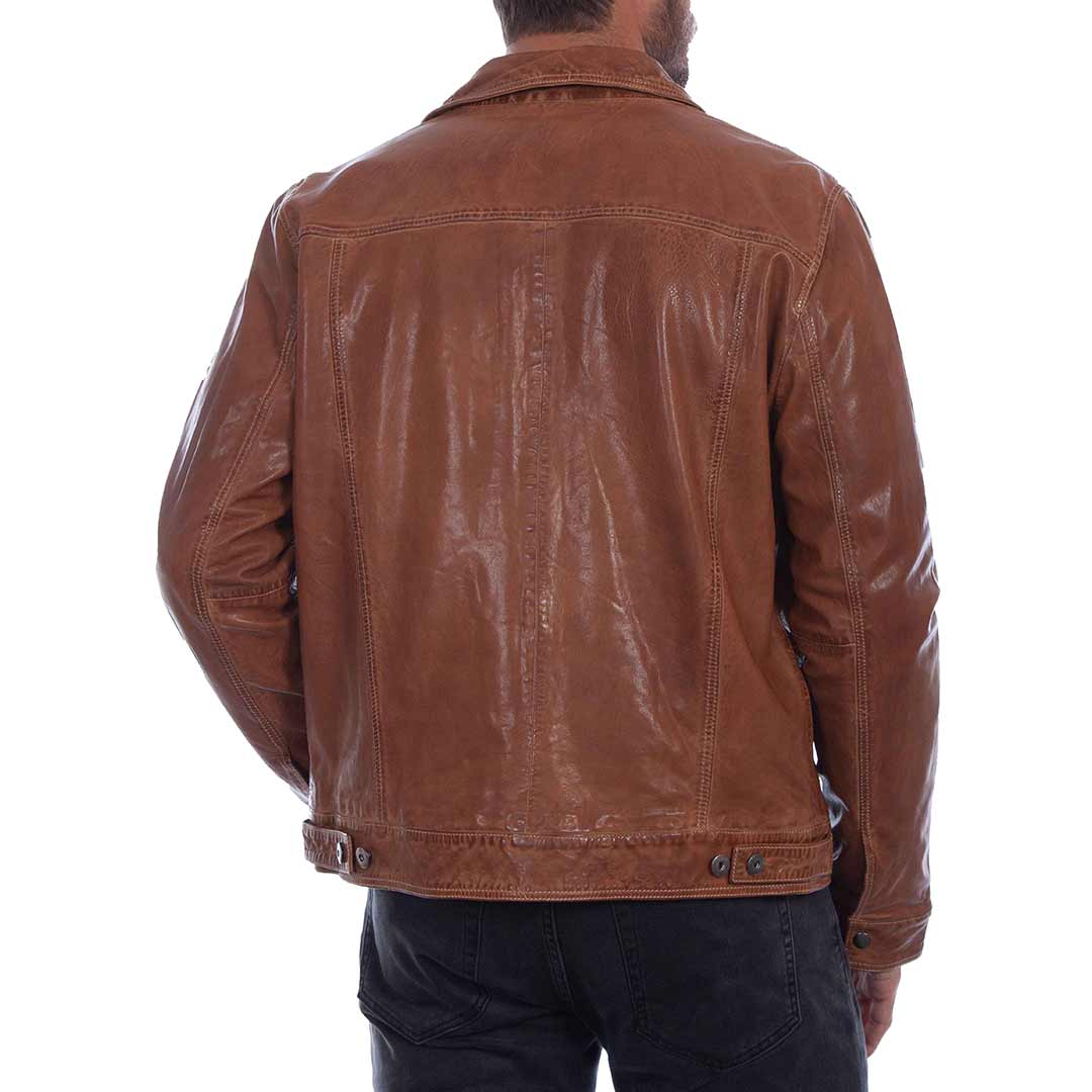 Scully Men's Denim Style Leather Jacket - Image 2