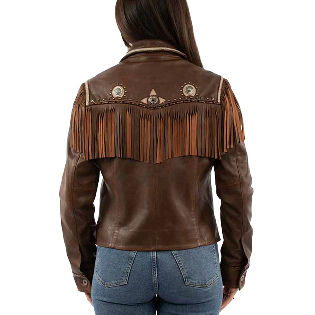 Scully Women's Concho Fringe Jacket - Image 2