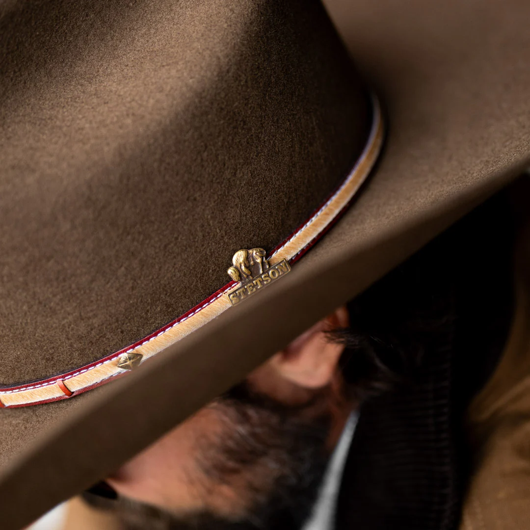 Stetson Powder River 4X Cattleman Felt Cowboy Hat - Image 9