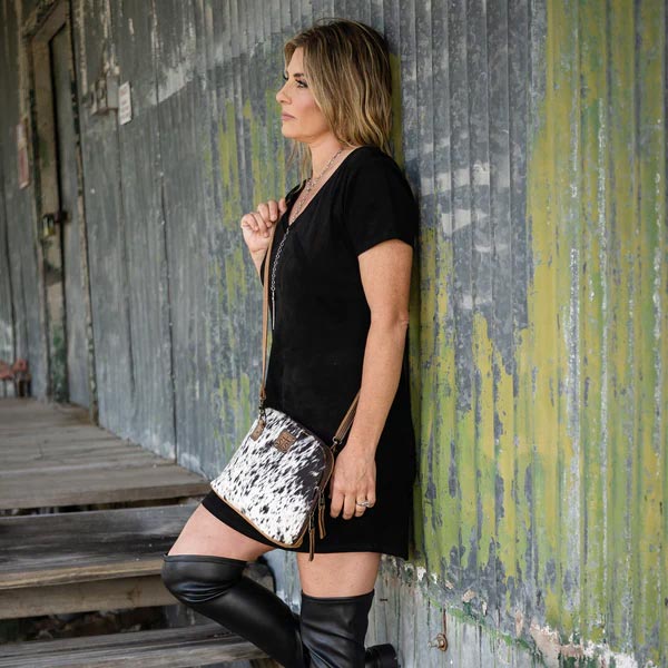 STS Ranchwear Cowhide Weezy Crossbody - Image 5