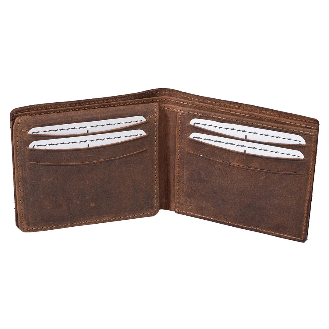 STS Ranchwear Men's Foreman Leather Bi-Fold Wallet - Image 2