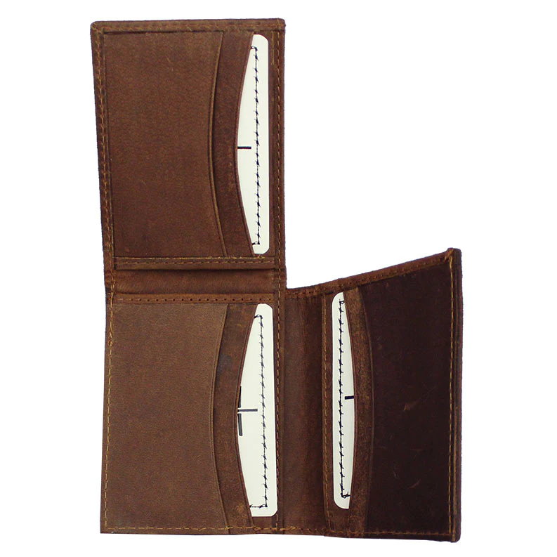 STS Ranchwear Men's Foreman Leather Tri-Fold Wallet - Image 3