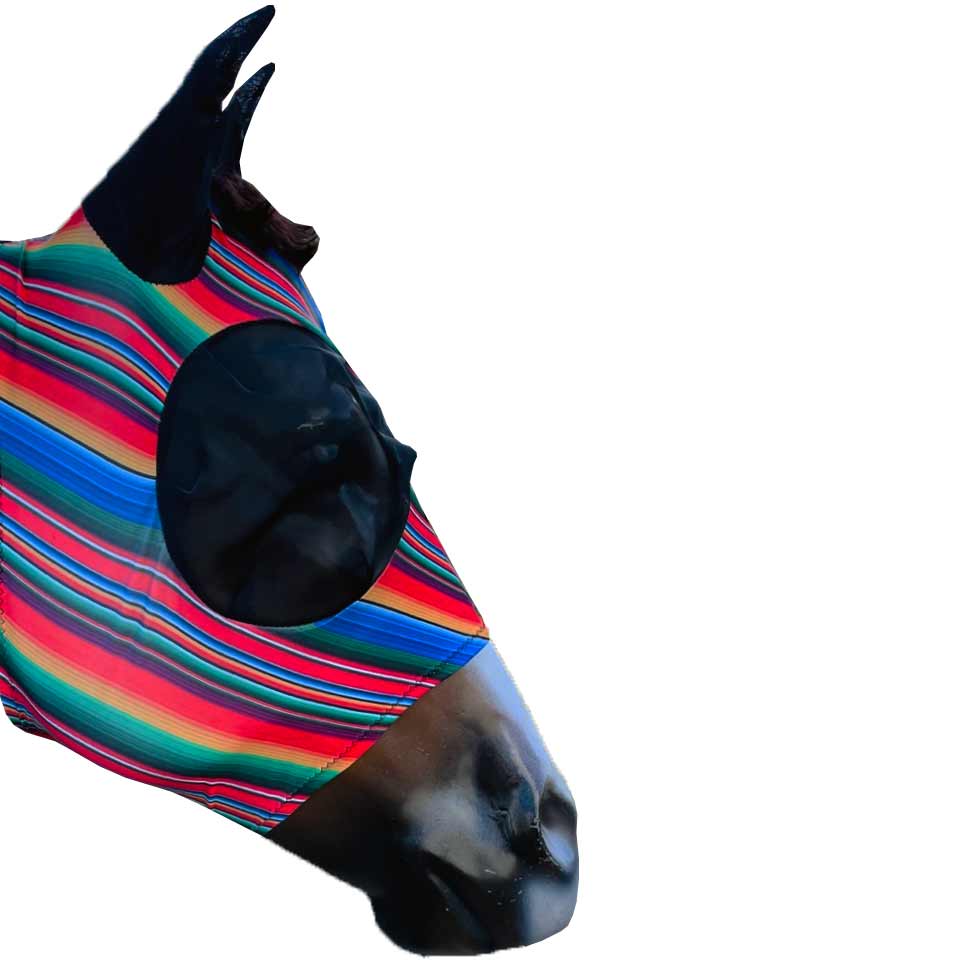 Tech Equestrian Lycra Fly Mask - Image 5