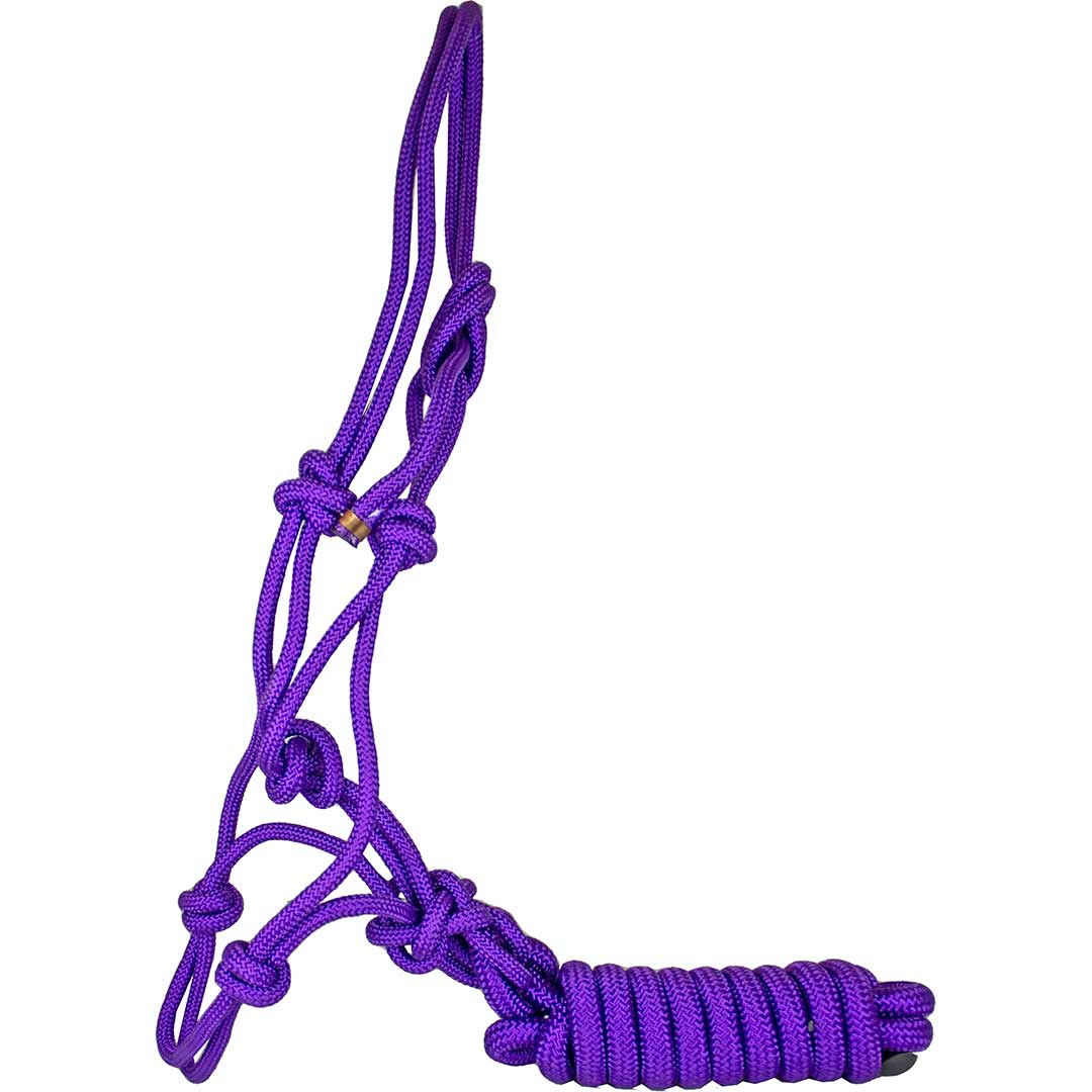 Tech Equestrian Poly Rope Halter with Lead - Image 12
