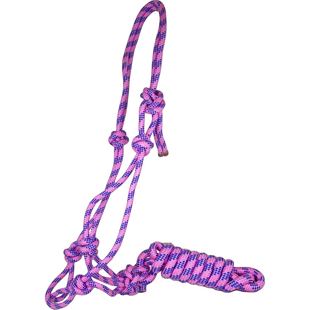 Tech Equestrian Poly Rope Halter with Lead - Image 13