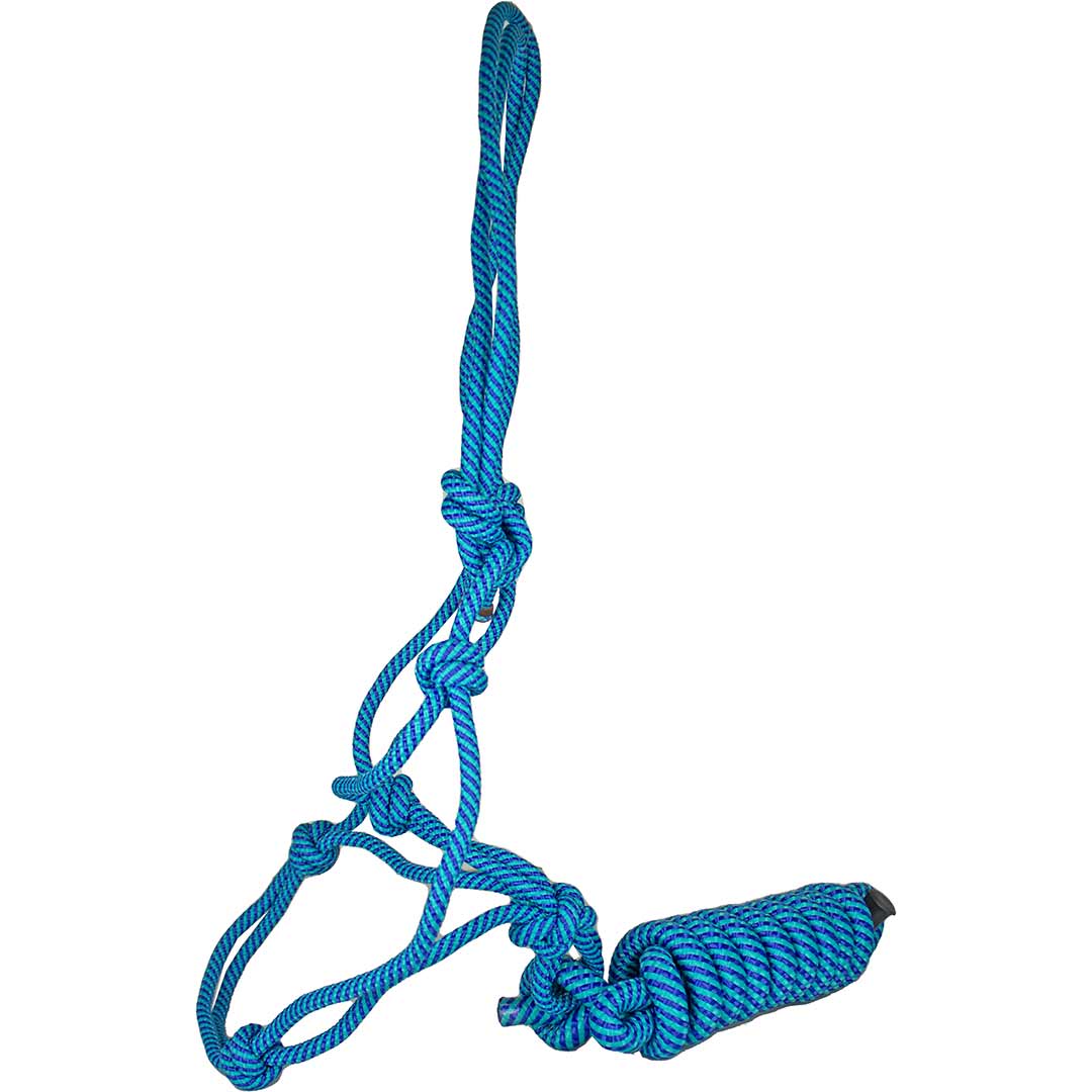 Tech Equestrian Poly Rope Halter with Lead - Image 19