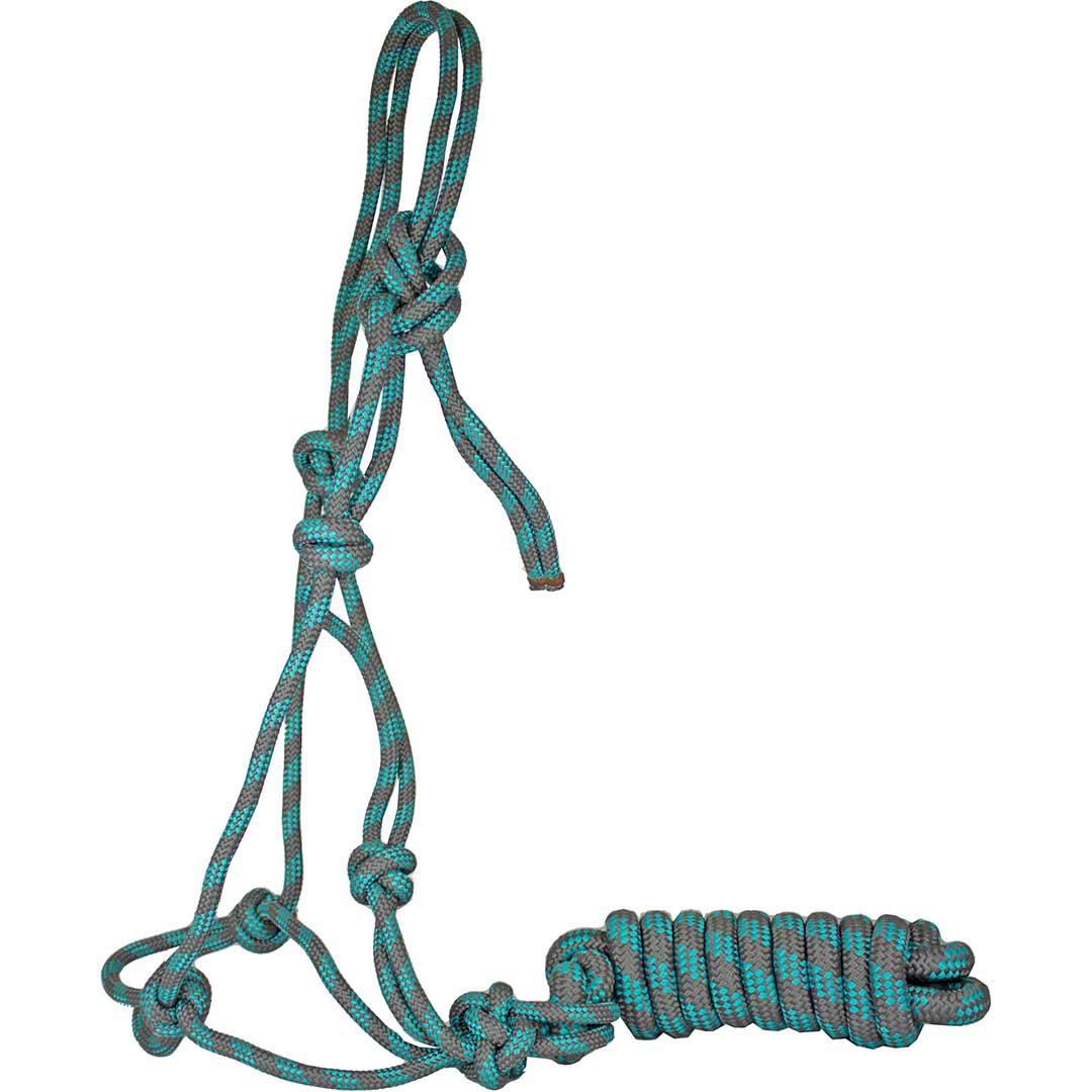 Tech Equestrian Poly Rope Halter with Lead - Image 4