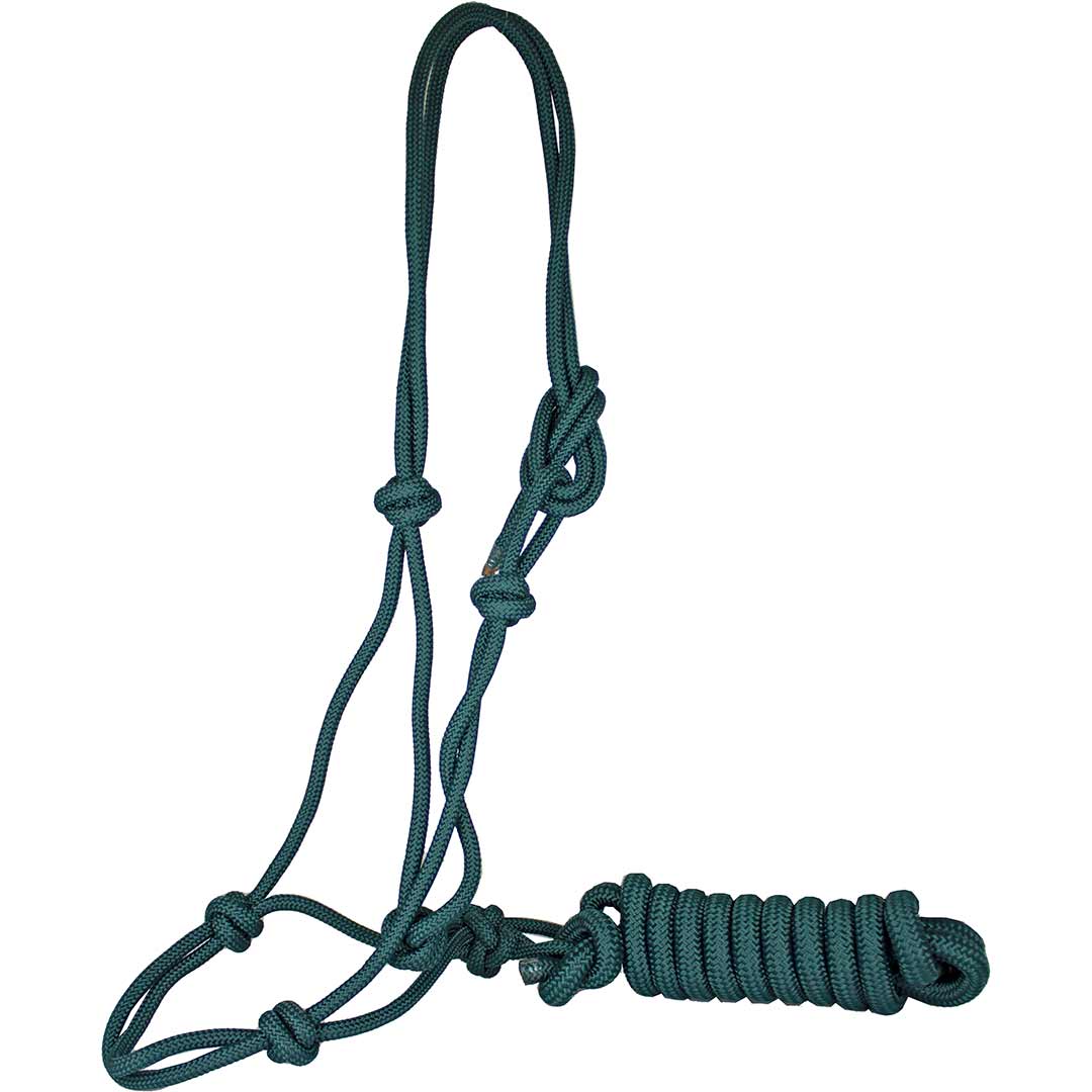 Tech Equestrian Poly Rope Halter with Lead - Image 5