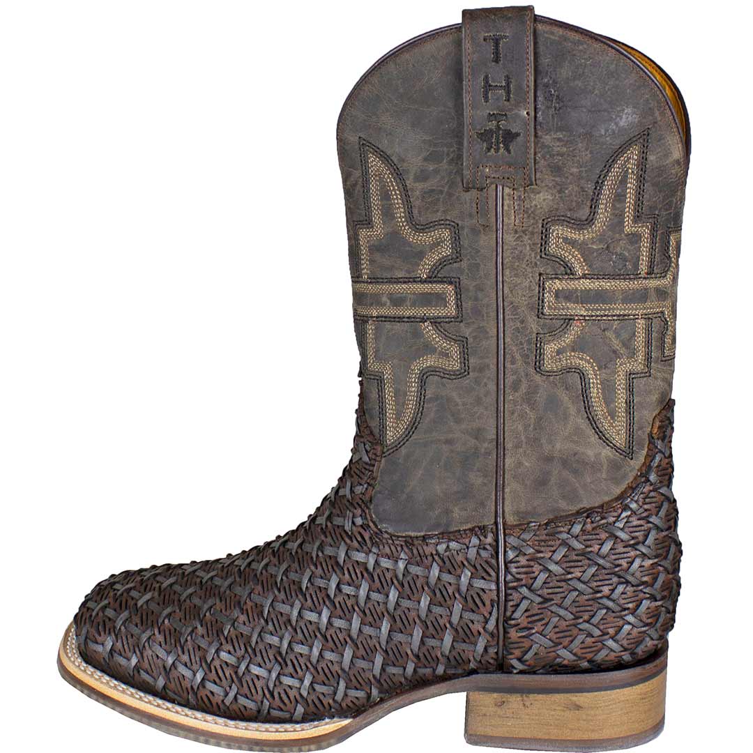 Tin Haul Men's Hunting Club Cowboy Boots - Image 3