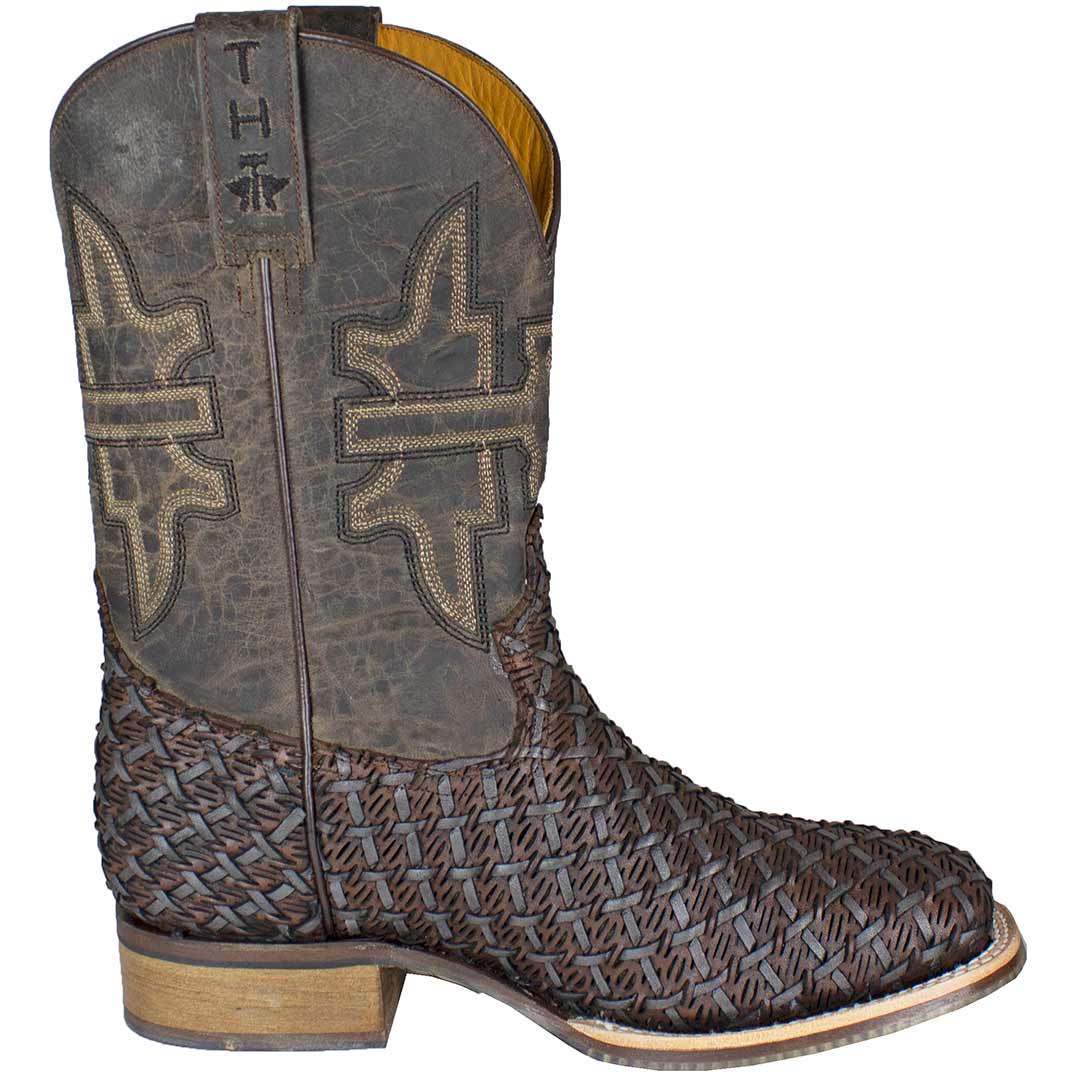 Tin Haul Men's Hunting Club Cowboy Boots - Image 4