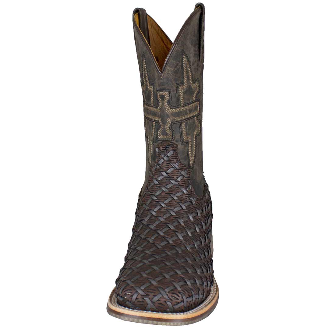 Tin Haul Men's Hunting Club Cowboy Boots - Image 5
