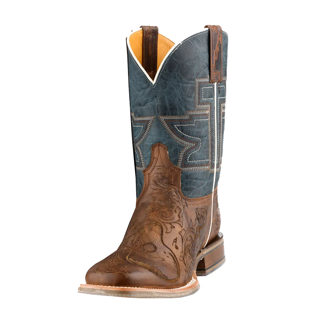 Tin Haul Men's Guitar Rock On Cowboy Boots - Image 2